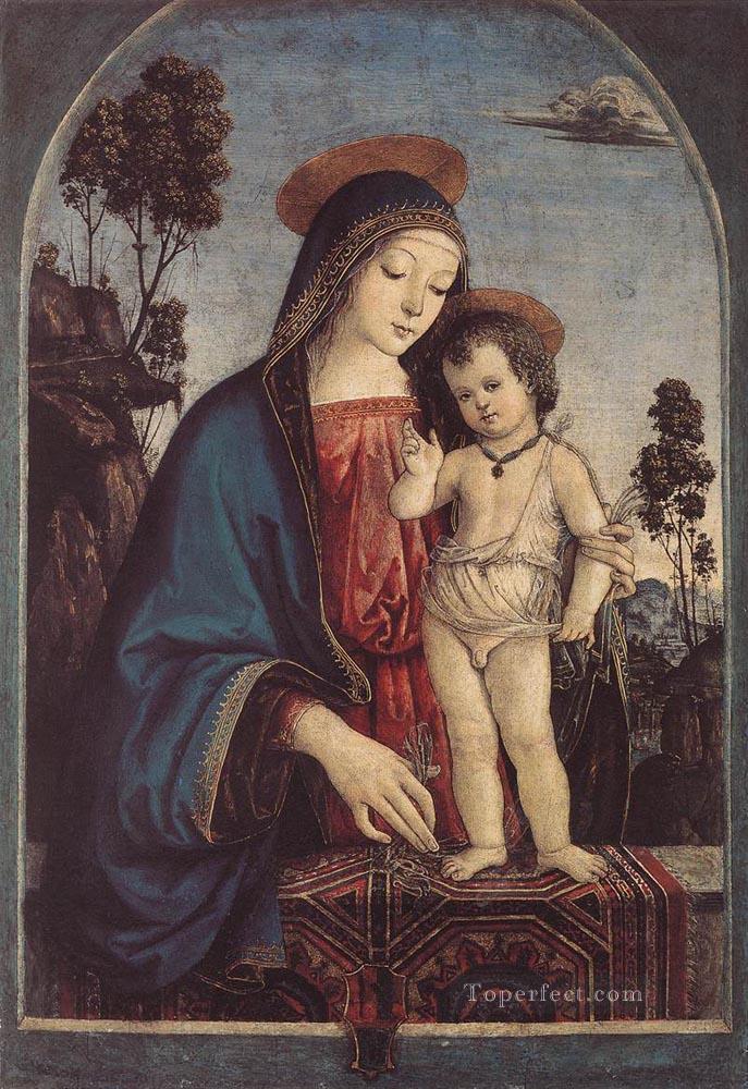 The Virgin And Child Renaissance Pinturicchio Oil Paintings